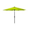 WestinTrends 9 Ft Outdoor Patio Solar LED Market Umbrella with Black Round Base - 2 of 3
