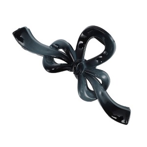 Unique Bargains Women's Fashion Gradient Color Bow Hair Clips 5.12"x2.36"x2.17" 1 Pc - 1 of 3