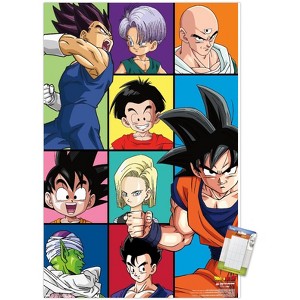 Trends International Dragon Ball Z - Grid Unframed Wall Poster Prints - 1 of 4