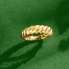 RS Pure by Ross-Simons 18kt Gold Vermeil Shrimp Ring - 3 of 4
