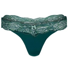 Adore Me Women's Jaya Thong Panty - 1 of 2