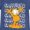 Girls' - Garfield - Garfield Repeated Fitted Short Sleeve Graphic T-Shirt - 2 of 4