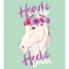 Girl's Lost Gods Floral Horse Love At First Ride T-Shirt - 2 of 4