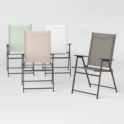 Sling folding patio store chair