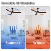 Mlmh & Kngwa 52"W Ceiling Fan with Light - 3 of 4