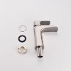 PAGED Waterfall Bathroom Faucet Single Handle Brass Faucet with Drain, 1-Hole Faucet for Bathroom Sink - 4 of 4