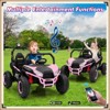 Garvee 24V 2-Seater Ride-On UTV for Kids, 400W Electric Car with Remote, LED Lights, Music, Metal Frame, Four-Wheel Suspension - 4 of 4