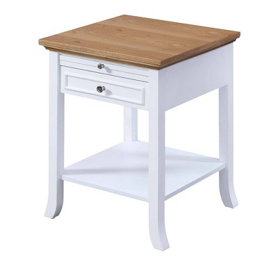 American Heritage Logan End Table with Drawer and Slide - Johar Furniture