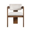 Meridian Furniture,Sacha Velvet Dining Chair, Set of 2 - 3 of 4