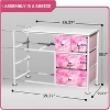 Sorbus 8 Drawers Chest Dresser with Knob Handle - Great for Household Storage and Organization - 4 of 4