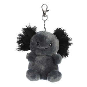 Aurora Mini Onyx Axolotl Palm Pals Adorable Clip-On Black 4" - 1 of 4