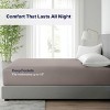 Kickoff 300 Thread Count 100% Organic Bamboo Viscose Fitted Sheet Only, Extra Deep Pocket, Cooling & Breathable, Double Stitching, Bedding Sheet - 4 of 4