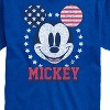 Men's - Disney - Mickey Mouse Ears USA Flag With Stars Short Sleeve Graphic T-Shirt - 2 of 4
