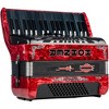 Hohner TRI-STAR II 72 Accordion Pearl Red - 2 of 4
