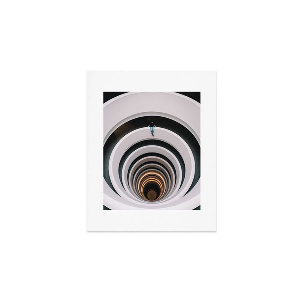 Photos - Other Decoration Deny Designs 8"x10" Tristan Zhou Loop Unframed Art Print: Modern Cardstock Wall Decor, Digital Abstract