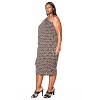 L I V D Women's Persephone Asymmetrical Midi Dress - 2 of 3