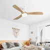 BestParts 52 Inch Ceiling Fan, Lighted Ceiling Fan, Remote Control - 6 Speeds, Ultra Quiet DC Motor, Solid Wood Blades - 3 of 4