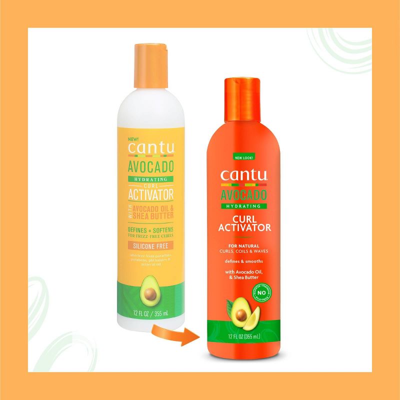 Cantu Avocado Curl Activator Cream - 12 fl oz, 3 of 9