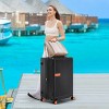 3-Piece Hardshell Luggage Set Trolley Suitcases,Minimalist Expandable Spinner Suitcase with TSA Lock (20"/24"/28")–Cuddlewood - 2 of 4