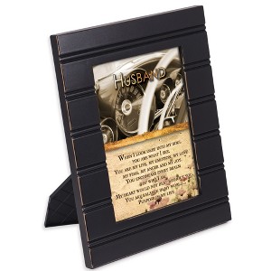 Cottage Garden Husband You Are My Love Life 8 x 10 Distressed Black Accent Picture Frame Plaque - 1 of 3