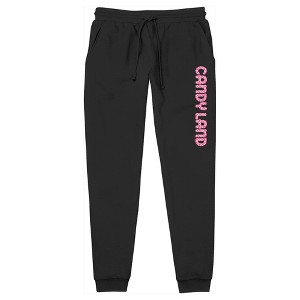 Men's Candy Land Candy Cane Logo Jogger Sweatpants - 1 of 3