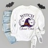 Simply Sage Market Women's Graphic Sweatshirt Witch Social Club Purple Hat - 3 of 4
