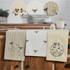 Buzzy Bees Tea Towel Set of 3 19x28 - 4 of 4