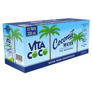 Vita Coco Pure Coconut Water - 12pk/330mL Cartons - 1 of 3