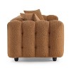 MINIMORE Modern 89.4''W Betty 3Seater Square Arms Chesterfield Sofa - 3 of 4