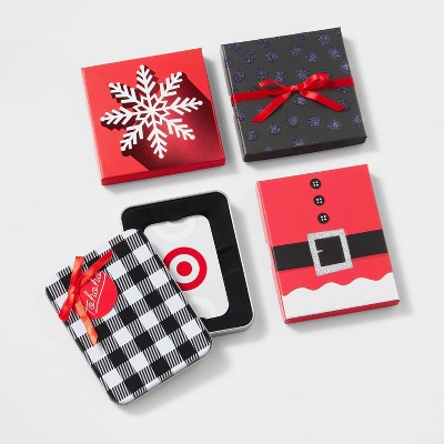4ct Fancy Santa Suit Gift Card Holder - Wondershop™