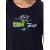 Supernatural Womens' Scoobynatural Mystery Machine Nightgown Pajama Shirt Black - 2 of 3