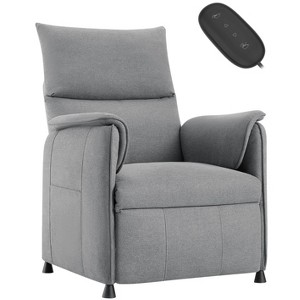 Electric Recliner Chair with Memory Function PU Leather - Adjustable Recliner Sofa with Remote Control, Home Theater Seating, for Living Room, Office - 1 of 4