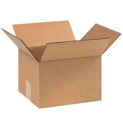 Photo 1 of The Packaging Wholesalers Corrugated Boxes 9" x 8" x 6" Kraft 25/Bundle BS090806