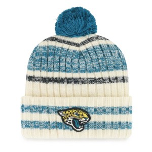 NFL Jacksonville Jaguars Creampuff Knit Beanie - 1 of 2
