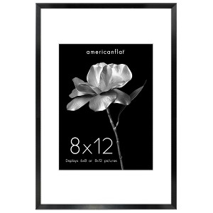 Americanflat Aluminum Picture Frame with Mat - 1 of 4