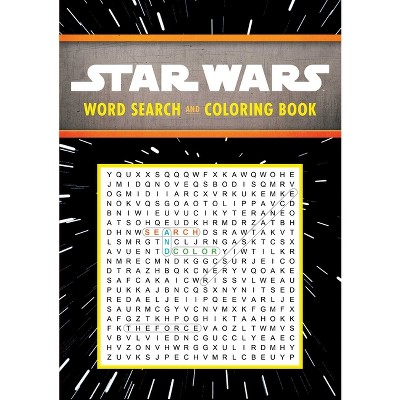 Star Wars: Word Search and Coloring Book - (Coloring Book & Word Search) by  Editors of Thunder Bay Press (Paperback)