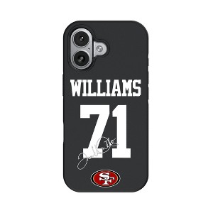 NFL San Francisco 49ers Players Game Tactic Bump Cell Phone Case for Apple iPhone 17 Series - 1 of 4