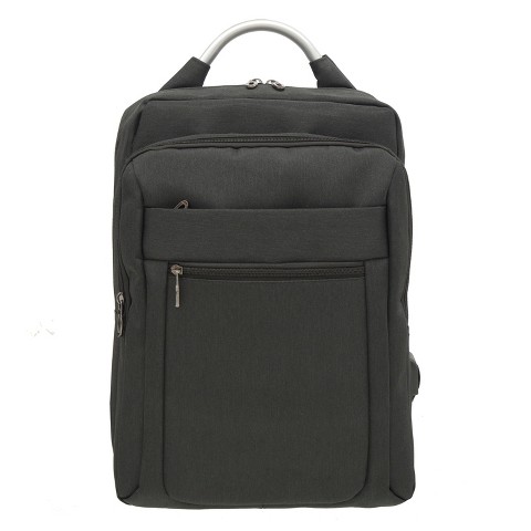Club Rochelier Rectangular Multi Pocket Backpack with USB