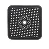 Cast Aluminum Square Patio Side Table with Umbrella Hole - Antique Brown - Crestlive Products: Outdoor Dining, Adjustable Height, Rust-Resistant - 3 of 4