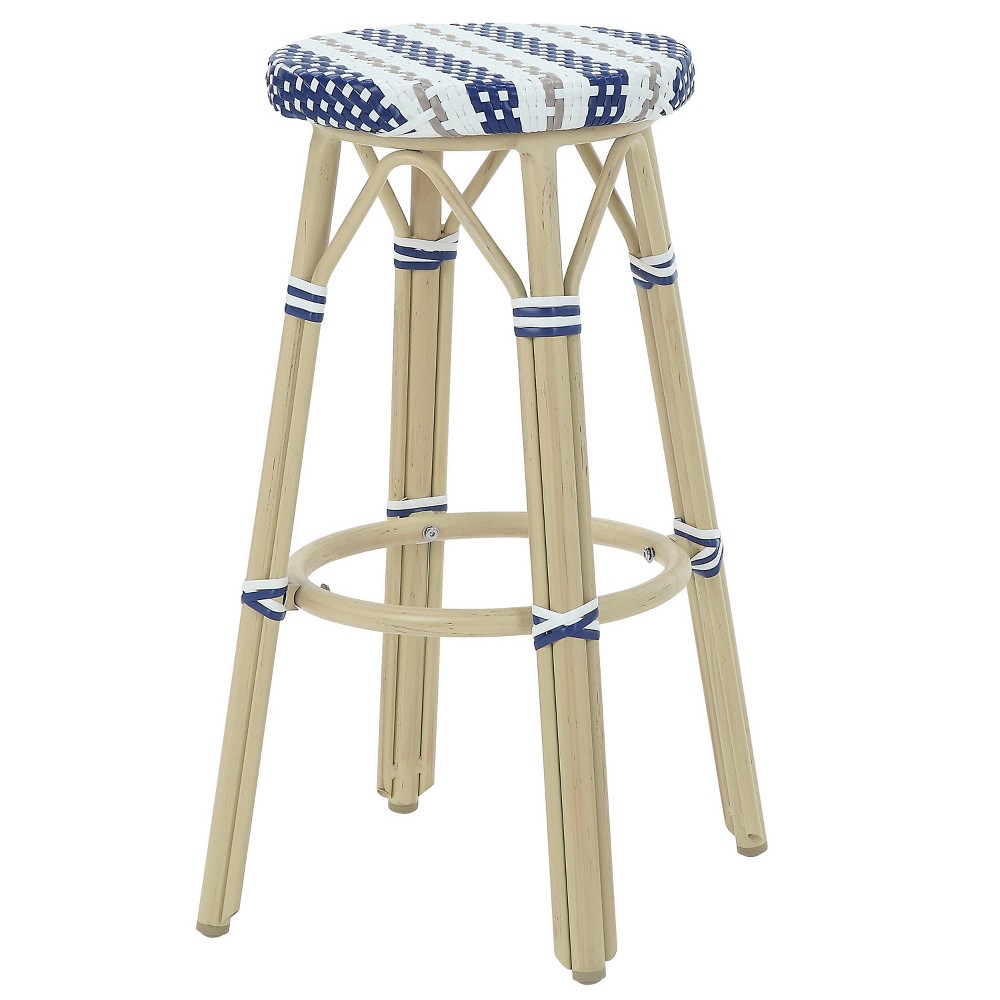 Photos - Chair Shea 2pk 30" Bar Height Stools - Navy - miBasics