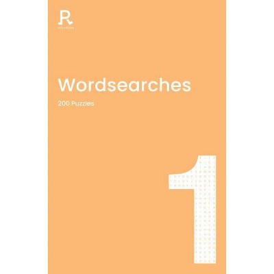 Wordsearches Book 1, 1 - by  Richardson Puzzles and Games (Paperback)