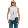 Derek Heart Juniors Sleeveless Bodysuit with Front Zipper - 4 of 4