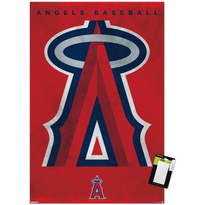 Trends International MLB Los Angeles Angels - Logo 25 Unframed Wall Poster Prints - 1 of 4