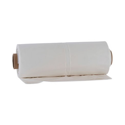 Boardwalk Industrial Drum Liners Rolls, 60 gal, 2.7 mil, 38 x 63, Clear, 1 Roll of 50 Bags - image 1 of 4