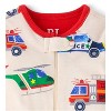 The Children's Place Toddler Boys Long Sleeve Rescue Vehicle Snug Fit Cotton Footed One Piece Pajamas - 2 of 4