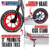 Big Wheel Kick Scooter for Adults & Teens – 12" Air Tires, Wide Deck, Handbrake & Kickstand – Madd Gear Urban Glide - 4 of 4