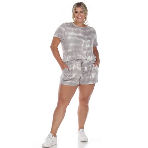 Plus Size Three-piece Pajama Set Purple 1x - White Mark : Target