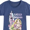 Girls' - Disney - Fearless & Optimistic Fitted Short Sleeve Graphic T-Shirt - 2 of 4