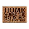 LunaLulink Heavy Duty Coconut Fiber Front Door Mat, Non-Slip Welcome Entrance Carpet, 23.6x15.7 Inches, Housewarming Gift with Edgy Humor Design - 2 of 4