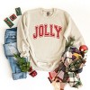 Simply Sage Market Jolly Varsity Thick Outline Sweatshirt - 3 of 4